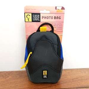 Case Logic Digital Photo Bag Black Blue Yellow New LSS2 Digital & 35mm Cameras - Picture 1 of 7