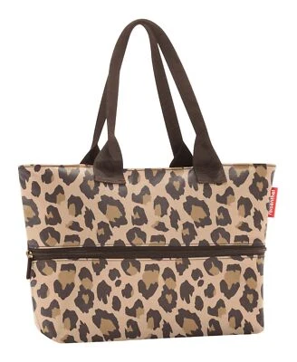 reisenthel Shopper e1 Shopper Tasche Leo Macchiato beige dunkelbraun Neu - Bild 1 von 3