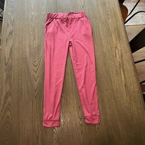 NWOT Sophia and Lilly Ribbed Comfy Pink Joggers Size 10/12 - Picture 1 of 8