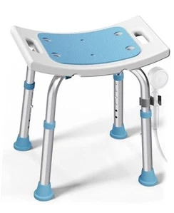 Shower Chair for Inside Shower, FSA/HSA Eligible 400 lbs Adjustable Shower - Picture 1 of 7