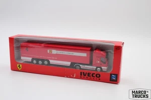 New-Ray Iveco Stralis box semi-trailer truck "Scuderia Ferrari" approx. 1:87 /U2 - Picture 1 of 1