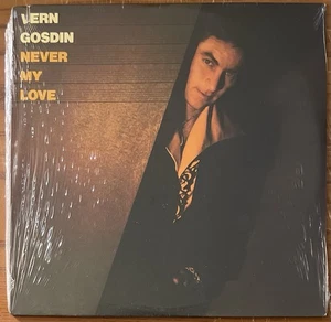SEALED-VERN GOSDIN-Never My Love-1978 Elektra Records 6E-124 Original Lp Country - Picture 1 of 2