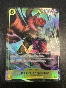 One Piece Eustass "Capitán" Niño (112) (Paralelo) OP10-112 Royal Blood Foil NM JL - Imagen 1 de 10