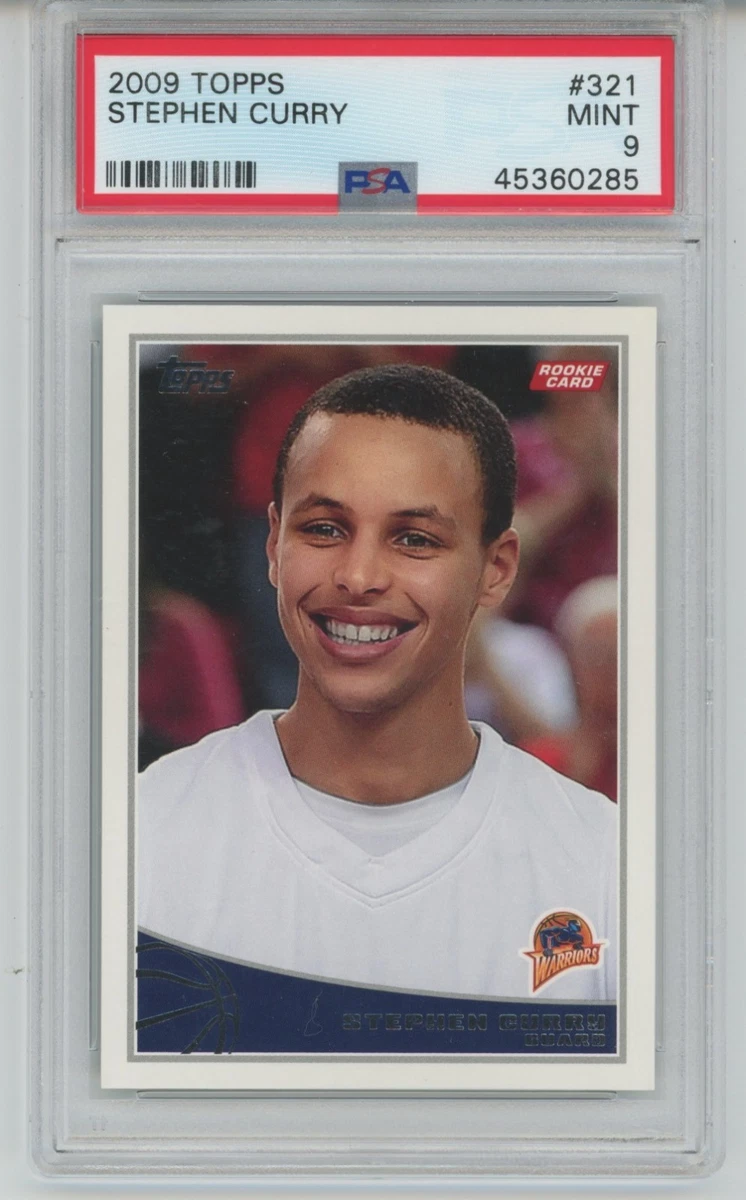 Topps Stephen Curry 9 Graded Basketball Sports Trading Cards