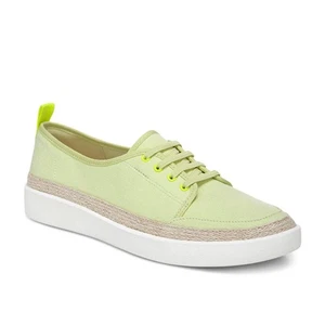 Zapatillas deportivas VIONIC Lime Jovie de lona citrina de caña baja talla 6 cómodas - Imagen 1 de 9