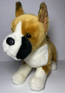 Douglas Cuddle Toys Bruschi Boxer Dog Plush Fawn Flaws READ - Picture 1 of 11