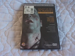 NIGHT OF THE ZOMBIES COLLECTION 2-DISC DVD NEW 5 MOVIES HORROR SCI-FI CLASSICS - Picture 1 of 5