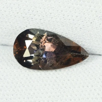 2.15 ct LUSTROUS NATURAL EARTH MINED AAA NATURAL  AXINITE  Pear  See Vdo DB - Image 1 of 2