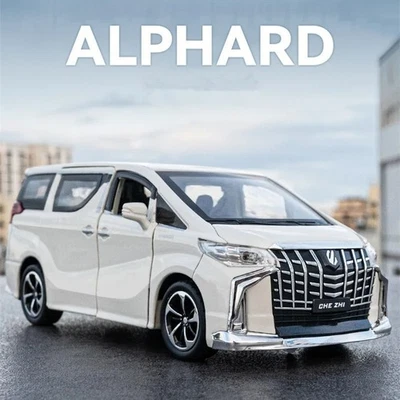 1:32 Scale Model for Toyota Alphard MPV Diecast Alloy Car Toy Vehicle Gift - Image 1 of 4