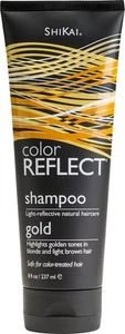 ShiKai Color Reflect Gold Shampoo 8 Oz Pack of 3 Natural Hair Care Solutions - Picture 1 of 1
