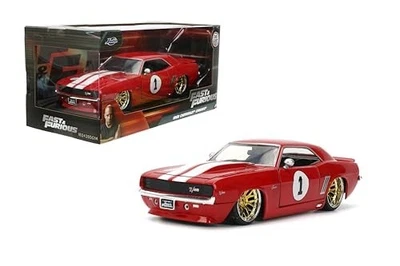 Jada Toys Fast Furious 1:24 1969 Chevrolet Camaro Diecast Model Car Detallado - Imagen 1 de 4