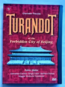 DVD TURANDO AT THE FORBIDDEN CITY OF BEIJING avec LIVRET - Foto 1 di 4