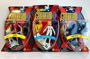 X-Men Generation X Emplate & White Queen & Skin Action Figure 1995 ToyBiz Marvel - Picture 1 of 2