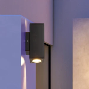 Außenwandleuchte Gartenlampe Terrassenlampe Up Down anthrazit Haustürleuchte - Bild 1 von 12