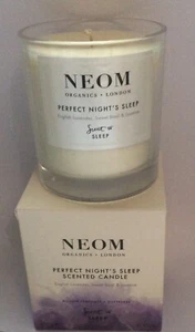 NEOM Candela profumata perfetta per dormire la notte "PROFUMO PER DORMIRE" 185g NUOVA - Foto 1 di 7