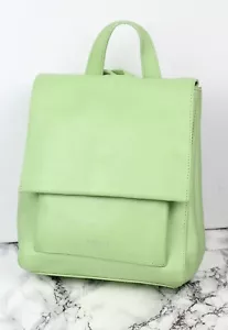 Radley Mint Green Leather Backpack Rucksack Shoulder Bag - Picture 1 of 18