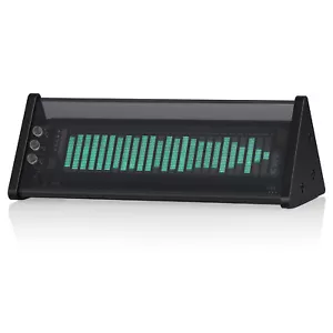 Bluetooth 5.0 VFD Espectro Nivel de Sonido Medidor 3.5 mm AUXILIAR Seleccotr Caja Reloj de Escritorio - Imagen 1 de 8