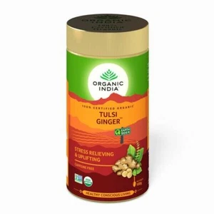 Organic India Tulsi Ginger Tea 100 gm - Picture 1 of 1