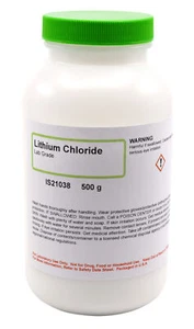 Laboratory-Grade Lithium Chloride, 500g - The Curated Chemical Collection - Picture 1 of 1