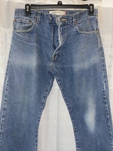 Vintage Levi’s Jeans Mens W34xL30 Blue 517 Bootcut Cotton Fade Dark Denim USA - Picture 1 of 10