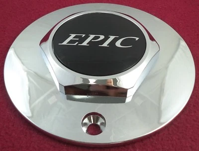 Tapa central de rueda Epic Wheels cromada personalizada # 991-0610 Foto 1 de 3