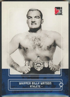 2011 In The Game Canadiana Whipper Billy Watson Blue Parallel/50 Wrestler #95 Foto 1 de 2