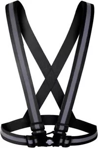 Reflective Safety Suspenders|work Suspenders With Hi Viz Reflective Strip Hold U - Picture 1 of 5