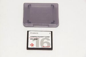 Genuine Canon 16MB Compact Flash Card FC-16M