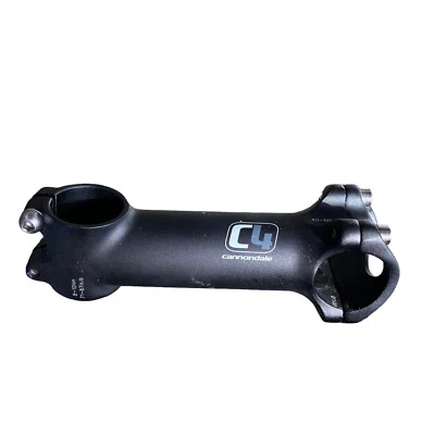 Cannondale C4 Alloy Bike Stem Clamp Steerer Black Road Cycling (See Photos) - Image 1 of 4