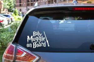 Baby Muggle on Board Decals - Bild 1 von 1