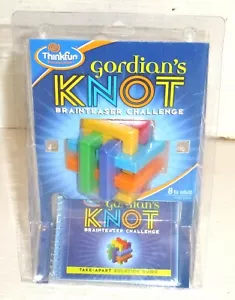 Thinkfun Gordian's Knot Brainteaser Challenge Giocattolo con Guida (2005) LEGGI BENE - Foto 1 di 6