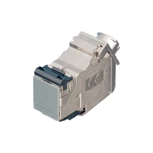 CAT6a Module RJ45 Keystone LAN Ethernet Cable Network Cable Toolless Network - Picture 1 of 4