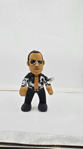 Bleacher Creatures WWE Old School The Rock 10"in Plush Figure Cover