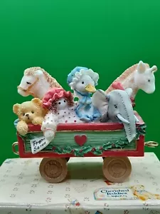 Cherished Teddies Figurine"Love Is A Bear Necessity" 10cm Tall 1996 - Picture 1 of 6