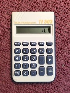Texas Instruments TI 503 Rare Calculator / Works - 1992 - Picture 1 of 8