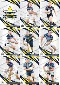 2024 Nrl Traders Titanium Parallel Set - COWBOYS (9 Cards) - Picture 1 of 4