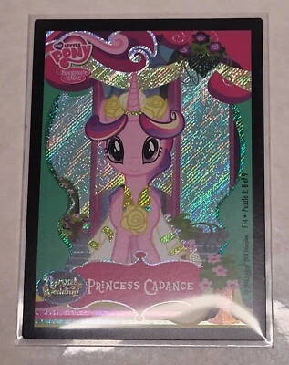 Карта My Little Pony принцесса Каденс королевская свадьба голографическая Enterplay Hasbro F14 - Изображение 1 из 2