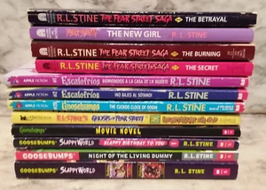 16 Vntg GOOSEBUMPS Book Lot - #5,6,10,30,49,50,51,54 & Slappyworld Boxed Set - Picture 1 of 12
