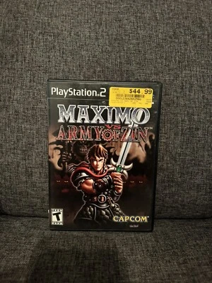 Maximo vs Army of Zin PS2 PlayStation 2 - Complete CIB - Image 1 of 4