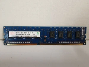 Hynix 2GB PC3-10600U-9-11-A1 1Rx8 RAM PC Desktop Arbeitsspeicher (HMT325U6CFR8C-H9) - Bild 1 von 2