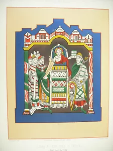 Judas Und Schnüre Israel Bibel Xiie Krause Ap Ciappori Litho XIX 1858 Hangard - Bild 1 von 3