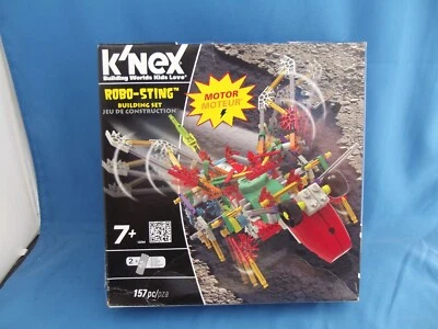 K'NEX Robo Sting Building Motorized Robotic Hornet (157 pcs) 13244 New Sealed - Image 1 of 4