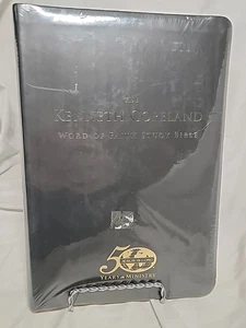 Kenneth Copeland Word of Faith Study Bible 50th Anniversary Leather Edition - Imagen 1 de 2