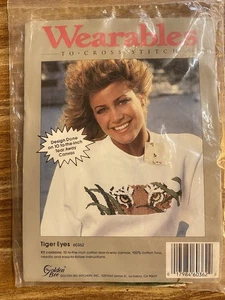 Wearables To Cross Stitch de Golden Bee/Tiger Eyes #60362/NUEVO SELLADO - Imagen 1 de 2