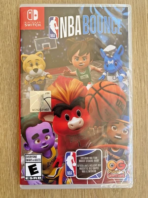 NBA Bounce Switch Nintendo w Stickers US Version Brand New Sealed Fast USA Ship - Image 1 of 4