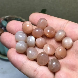 15pcs Natural orange moonstone agate Crystal gemstone Mineral Specimen A8889 - Picture 1 of 17