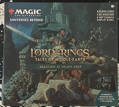The Lord of the Rings: Tales of Middle-Earth Scene Box - Aragorn at Helm's Deep - Image 1 of 2