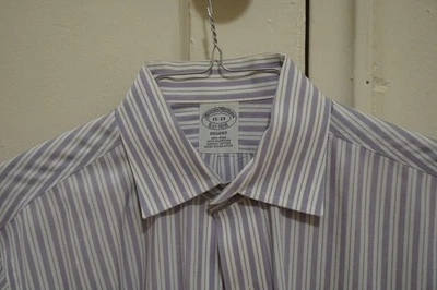 Brooks Brothers 15/33 Dress Shirt Striped Regent Fit French Cuff Dress Shirt - Image 1 of 4