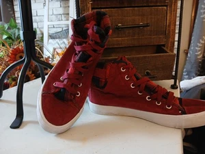 Gotta Flurt Chuck Style Hightops Ladies Size 8 - Picture 1 of 7