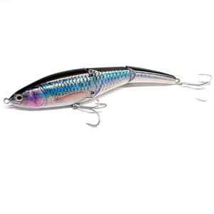Señuelo Big Bass lucio articulado 145 mm 37 g hundimiento - Imagen 1 de 6